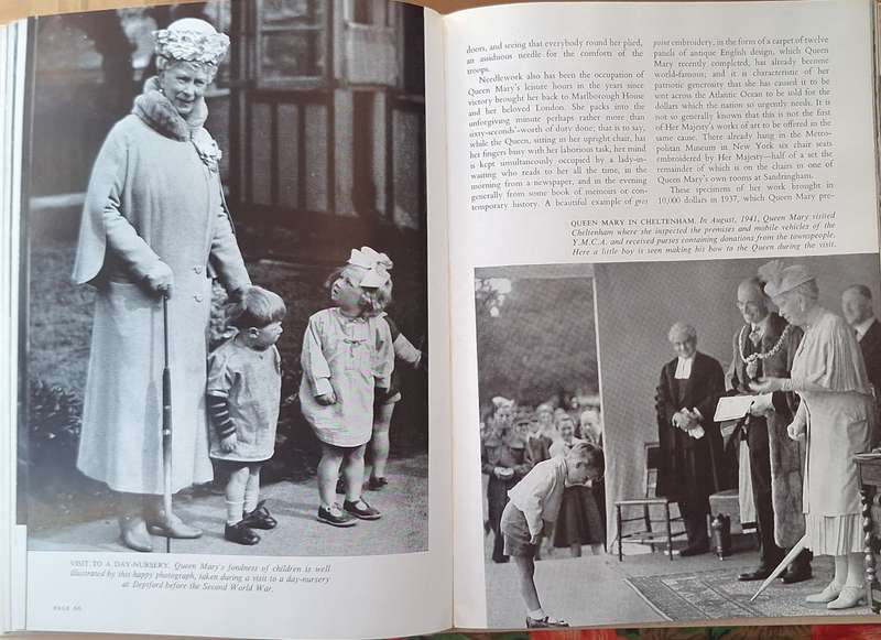 The Royal Family: King George VI and Queen Elizabeth by Dermot Morrah Hardcover 1950