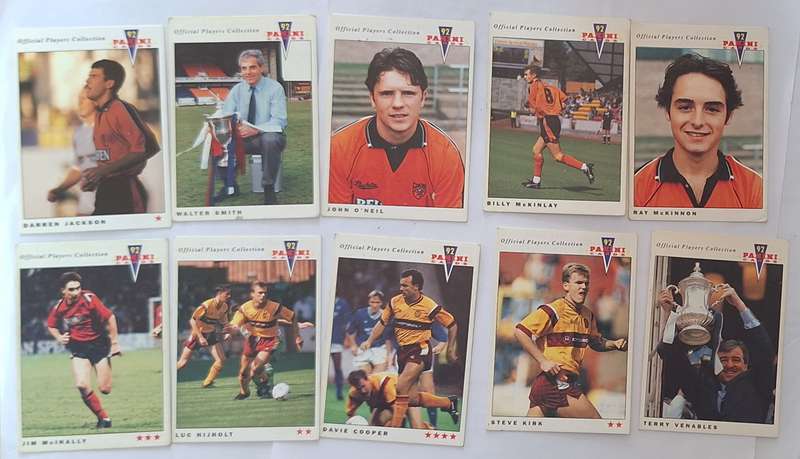 Panini 92 Soccer Lot of 10 Cards