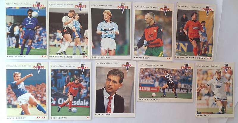 Panini 92 Soccer Lot of 10 Cards