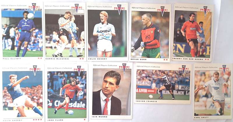Panini 92 Soccer Lot of 10 Cards