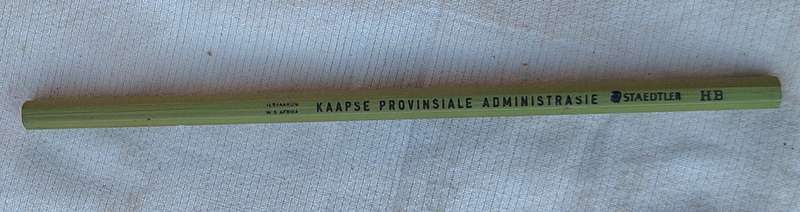 Kaapse Provinsiale Administrasie Staedtler HB pencil
