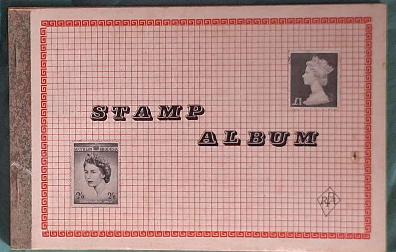 Small EMPTY stamp album Hinge type each 40 pages
