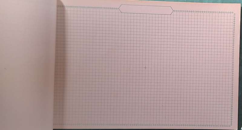 Small EMPTY stamp album Hinge type each 40 pages