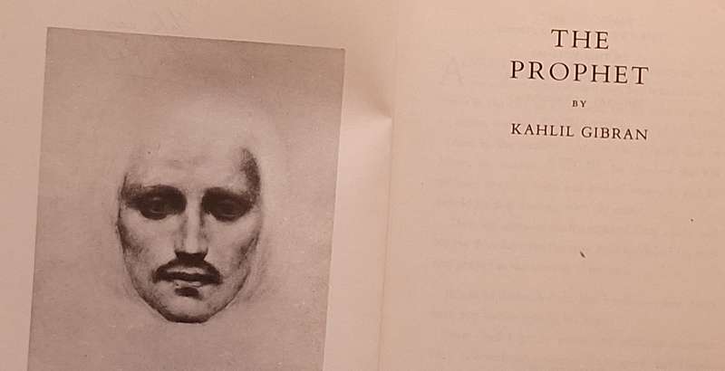 The Prophet by Kahlil Gibran Hardcover 1976