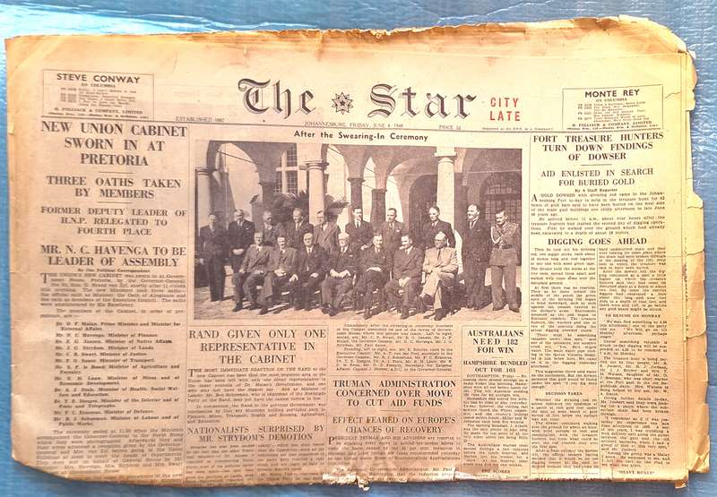 The Star Johannesburg Friday June 4 1948