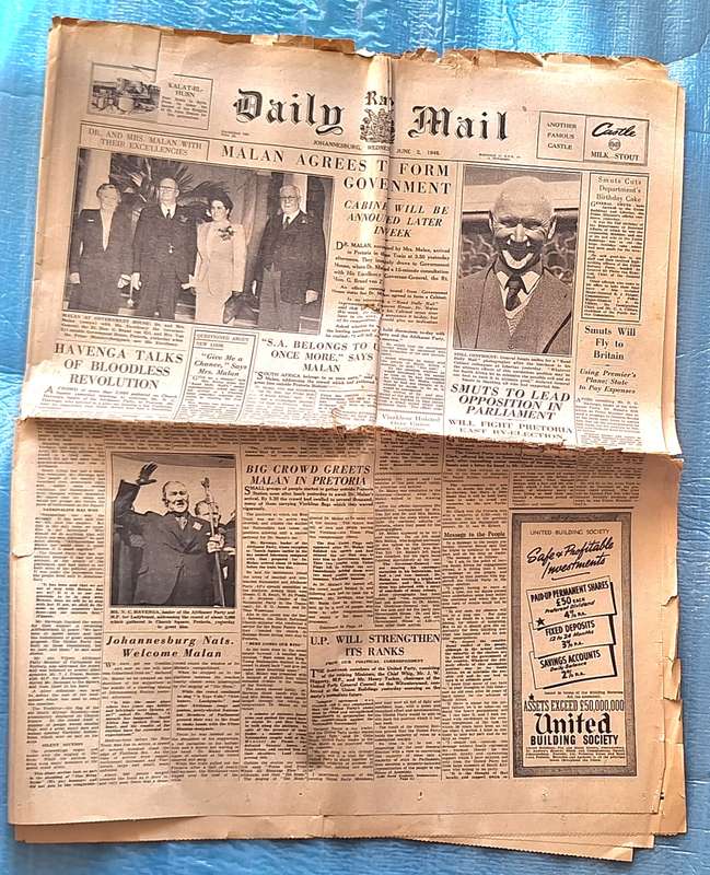 Rand Daily Mail Wednesday 2 1948