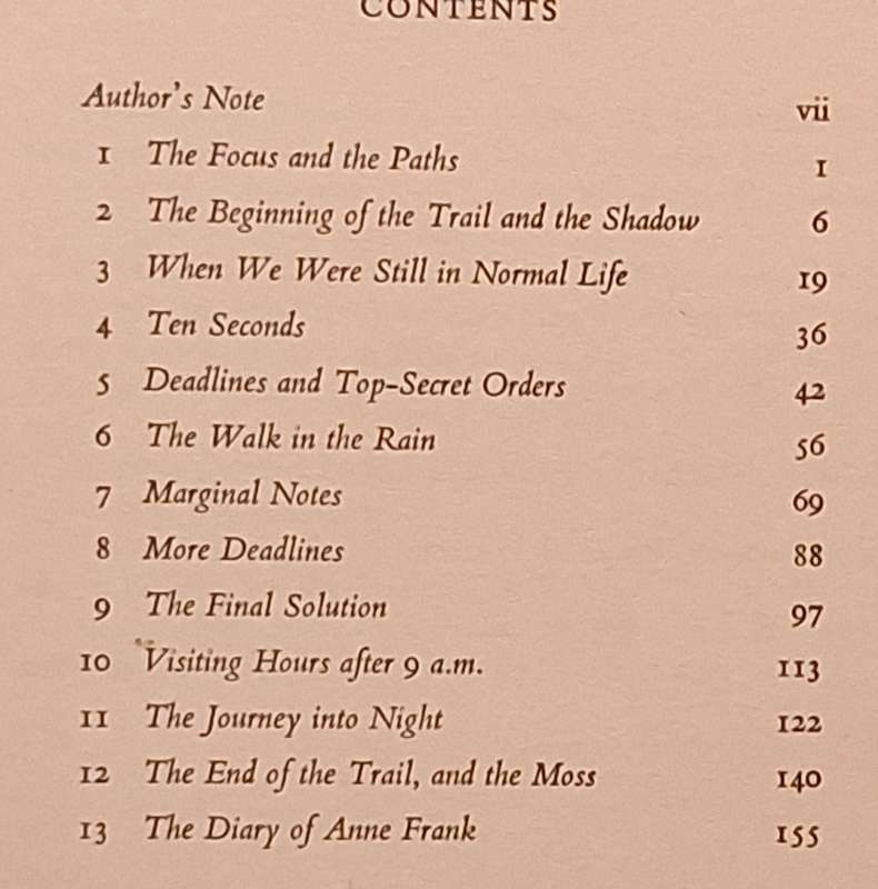 The Footsteps of Anne Frank by Ernst Schnabel Hardcover 1959