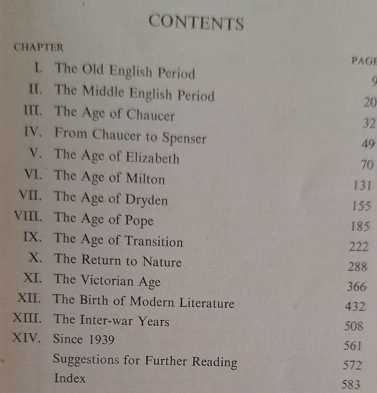 A History of English Literature by E Albert Hardcover 1955 3rd Edition Revised by J A Stone