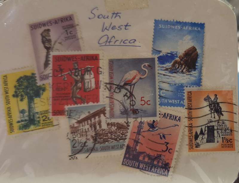 South West Africa Mixed Lot of 8 Used stamps