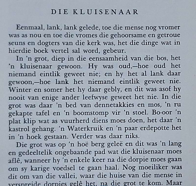 Die Kluisenaar deur Ebba Pauli Vertaal deur Hymne Weiss Hardeband Tweede druk 1957