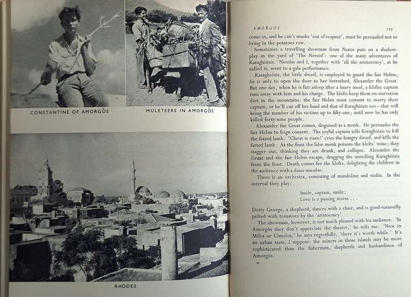 Aegean Greece by Robert Liddell Hardcover 1954