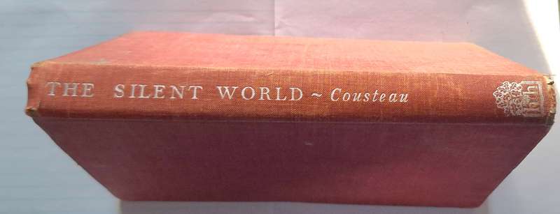 The Silent World by J Y Cousteau Hardcover 1953 Fifth Impression