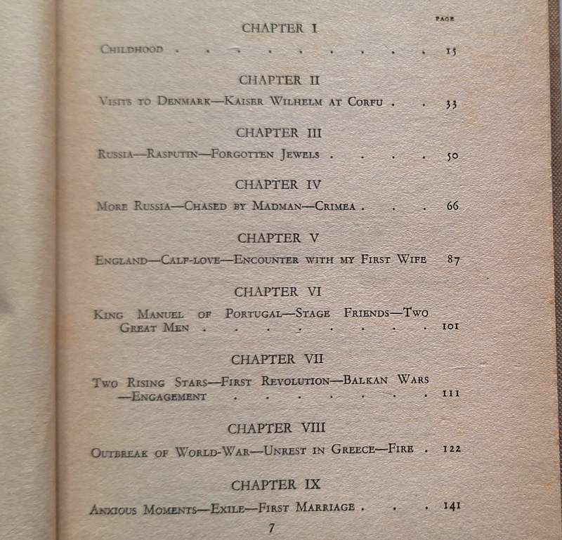 Memoirs of HRH Prince Christopher of Greece Hardcover 1938