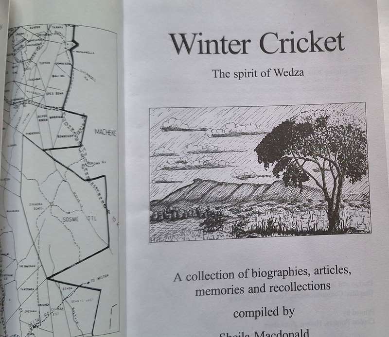 Winter Cricket: The spirit of Wedza Compiled by Shiela Macdonald Paperback