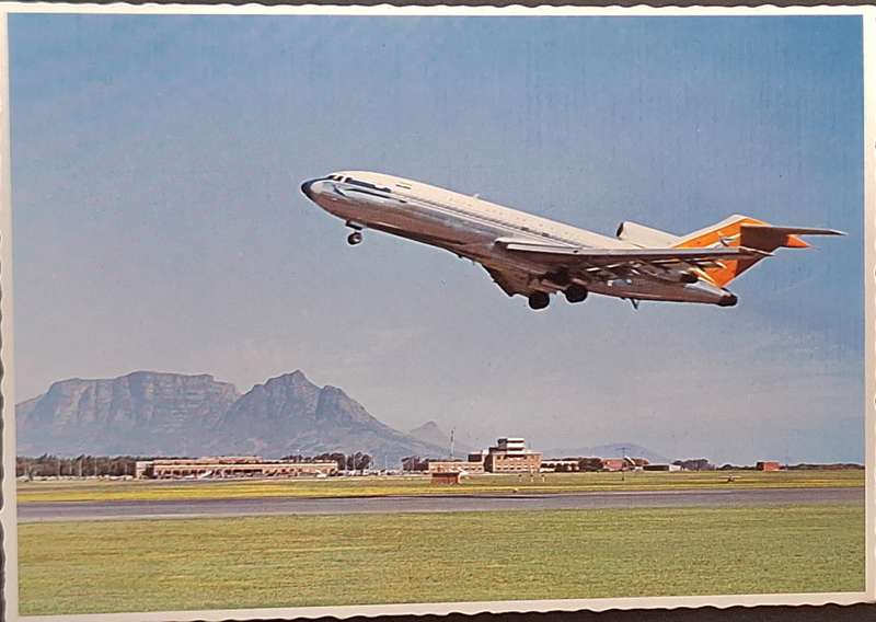 Unused Post Card DF Malan Airport, Cape Town