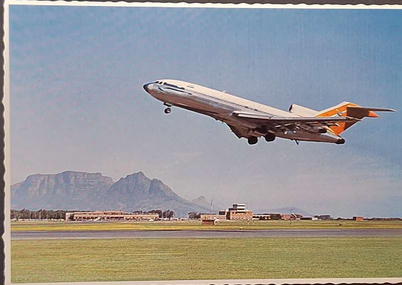 Unused Post Card DF Malan Airport, Cape Town