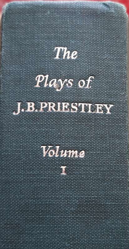 The Plays of J B Priestley Vol 1 Hardcover 1948