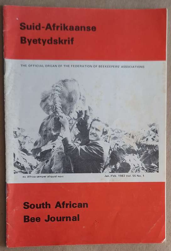 South African Bee Journal / Byetydskrif 1983 Vol 55 No. 1
