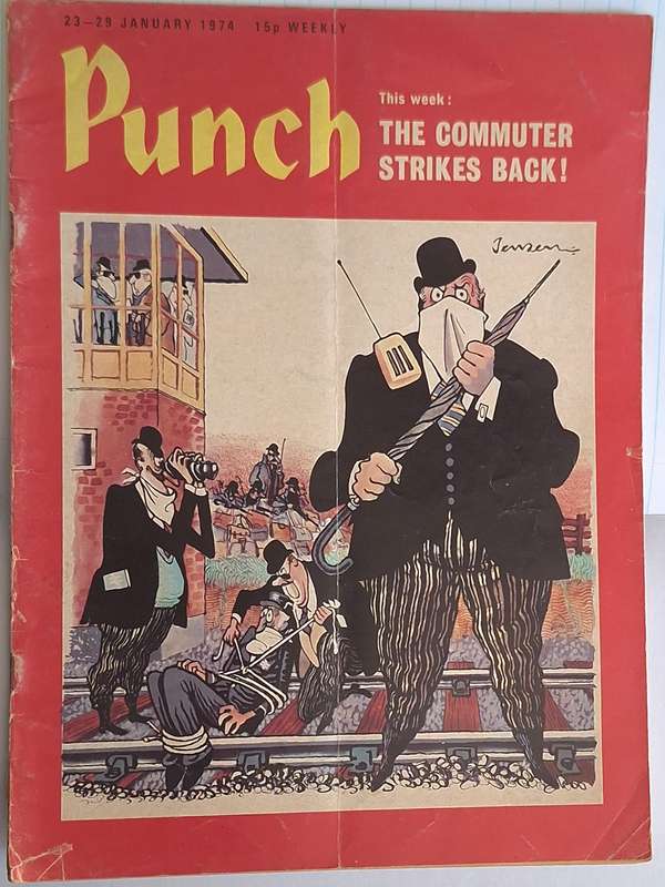 Punch Magazine 23-29 January 1974: The Commuter Strikes Back