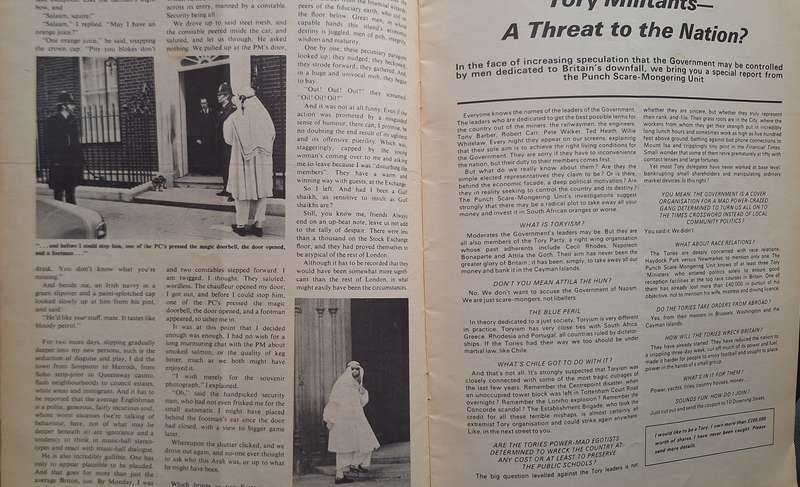 Punch Magazine 23-29 January 1974: The Commuter Strikes Back