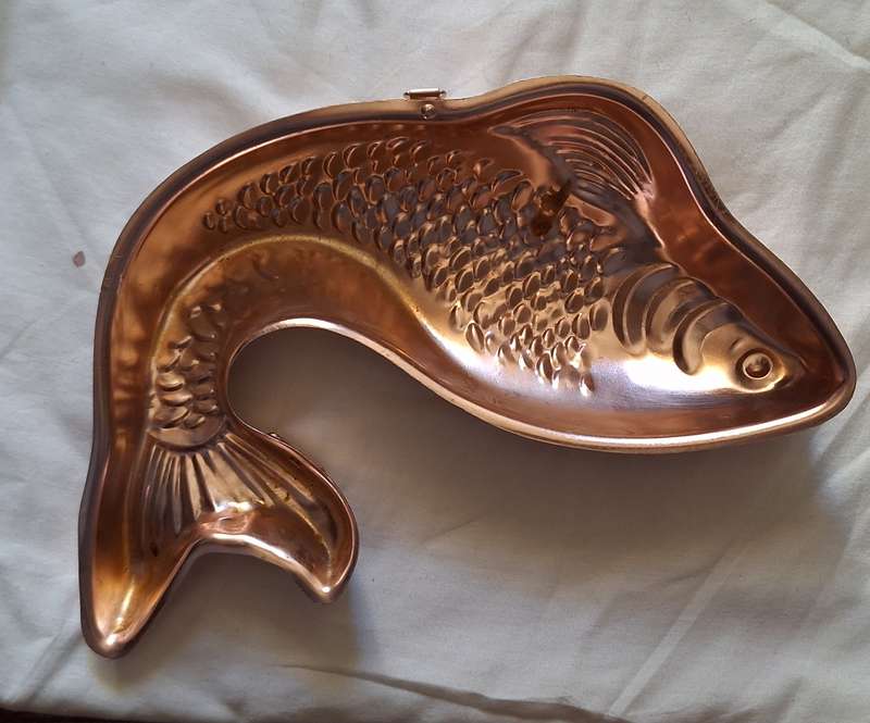 Fish Metal Mould mousse or Kitchen wall decor