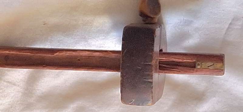 Vintage Carpenter Wooden Scribe Marking Gauge