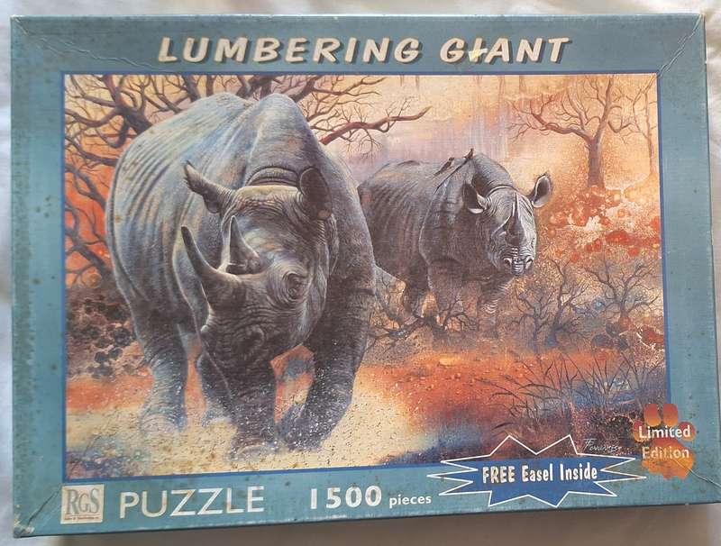 RGS 1500 Piece Puzzle Lumbering Giant Code: 9447