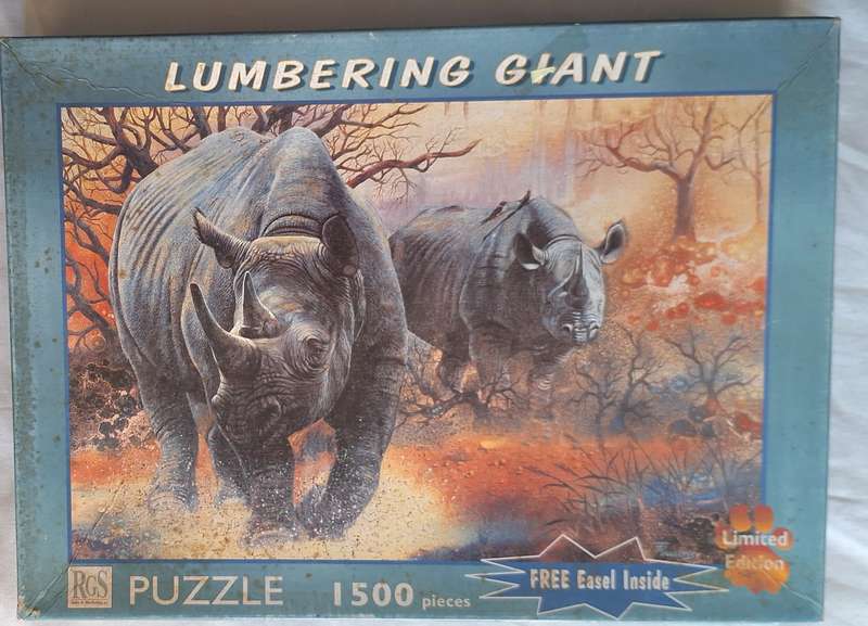 RGS 1500 Piece Puzzle Lumbering Giant Code: 9447