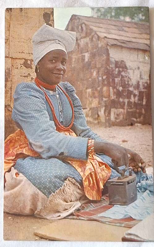 South West Africa Post Card Herero woman S.W. Photo No 1