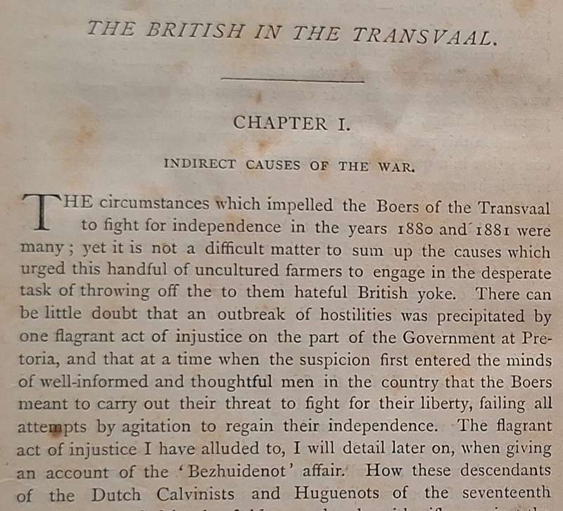 A Narrative of the Boer War by Thomas Carter Hardcover
