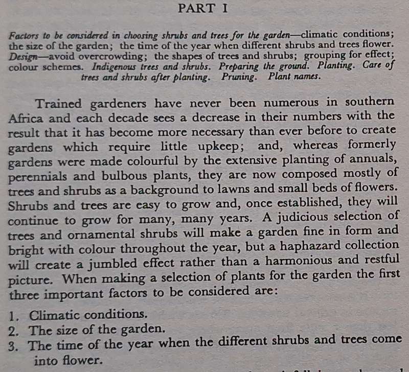 Ornamental Shrubs and Trees for Gardens in Southern Africa by Una van der Spuy Hardcover