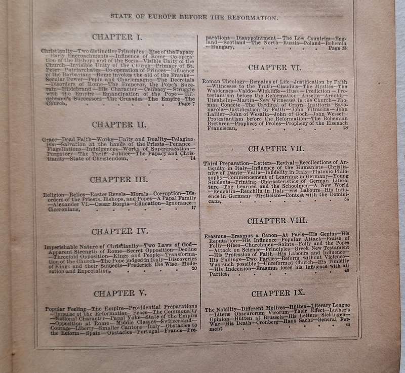 History of the Reformation and the Sixteenth Century by J H Merle D'Aubigne Hardcover Vol 1-111