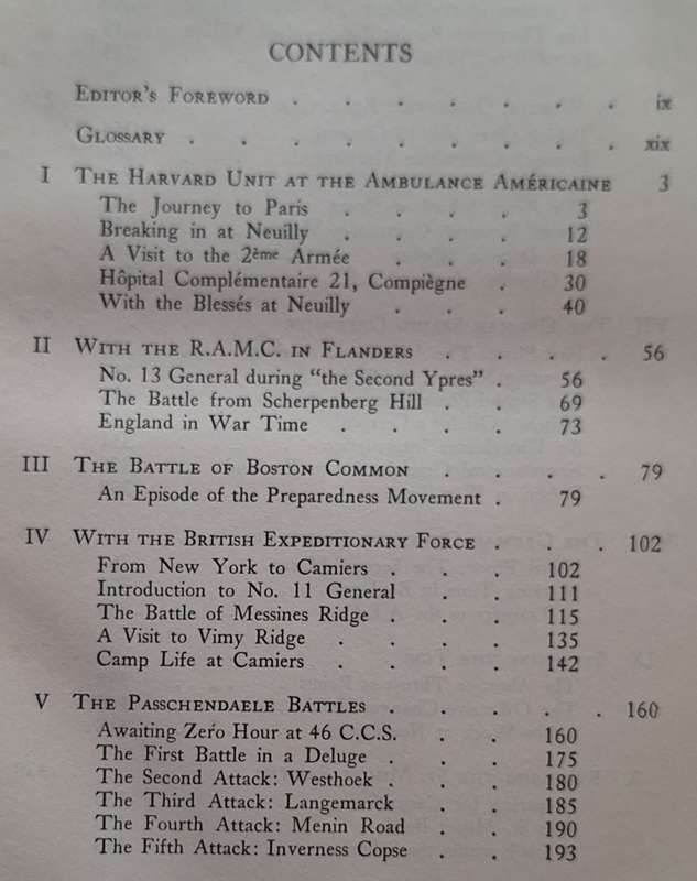 From a Surgeon's Journal 1915-1918 by Harvey Cushing Hardcover 1936