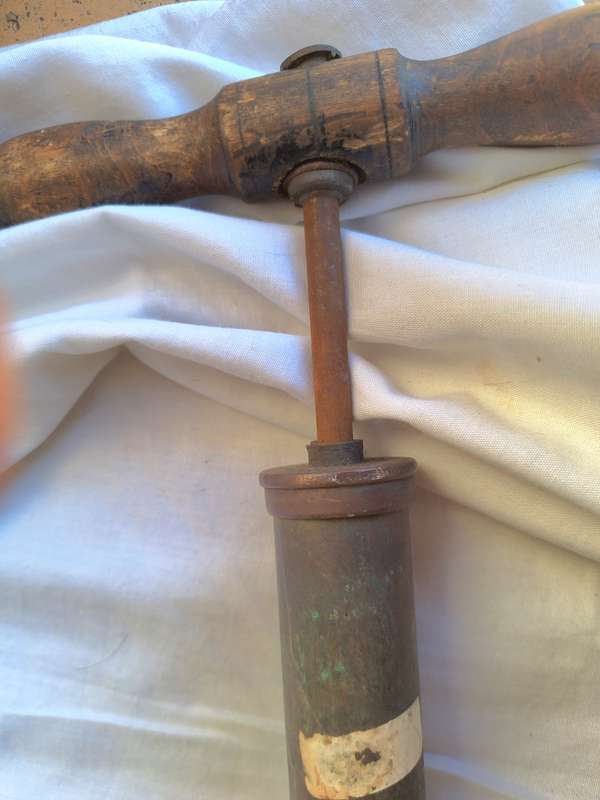 Vintage Dunlop Hand Pump