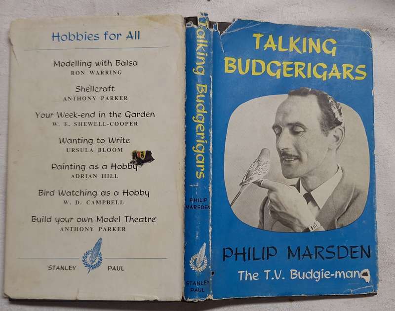 Talking Budgerigars by Philip Marsden Hardcover 1958