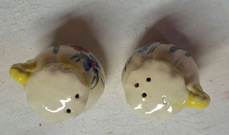 Vintage Porcelain Salt and Pepper Shakers Made in Japan