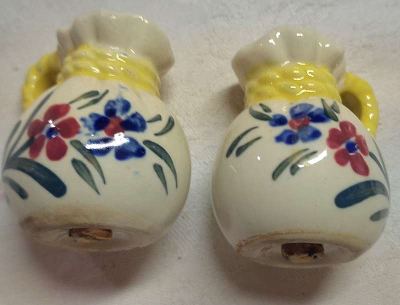 Vintage Porcelain Salt and Pepper Shakers Made in Japan