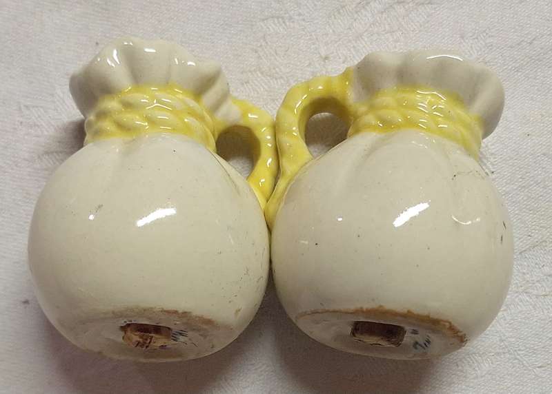 Vintage Porcelain Salt and Pepper Shakers Made in Japan