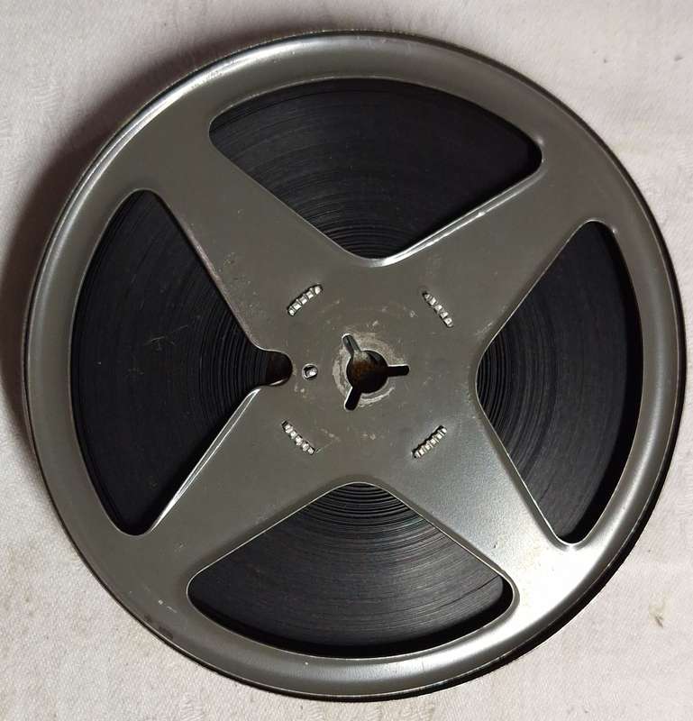 Film in Metal Cannister: Caught in a Cabaret Charlie Chaplin