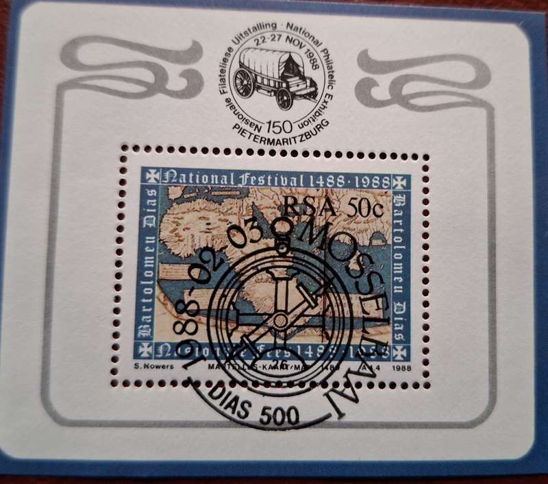 South Africa 1988 Dias Festival 1 Cancelled Foundation Miniature Sheet