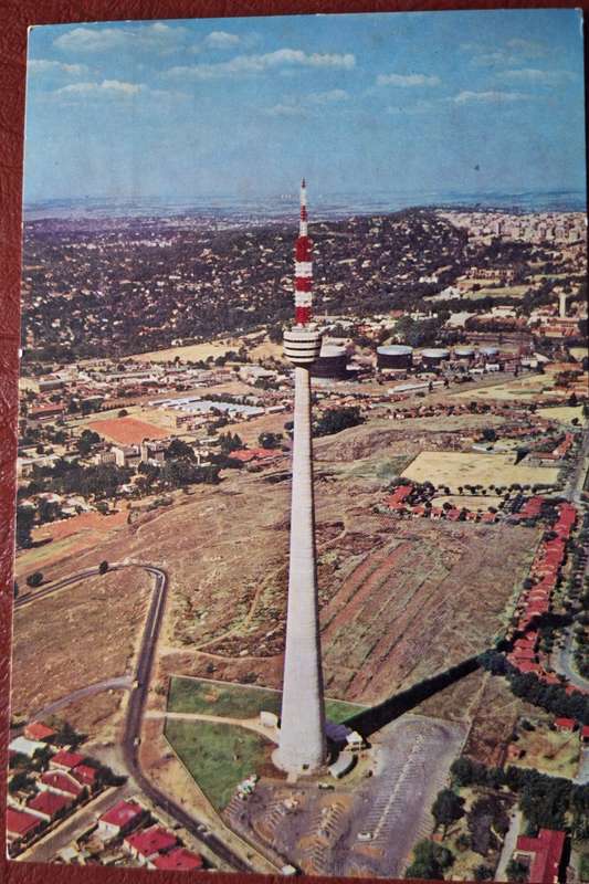 Dagbreek (H&G) JHB Post Card of Albert Hertzog Tower, Johannesburg