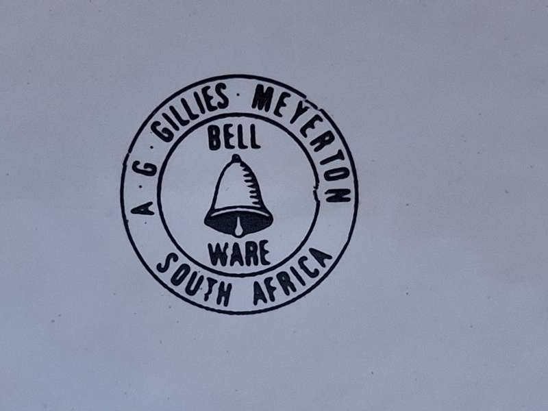 Bell Ware Mug with South West Africa Etosha Area Force Unit Emblem