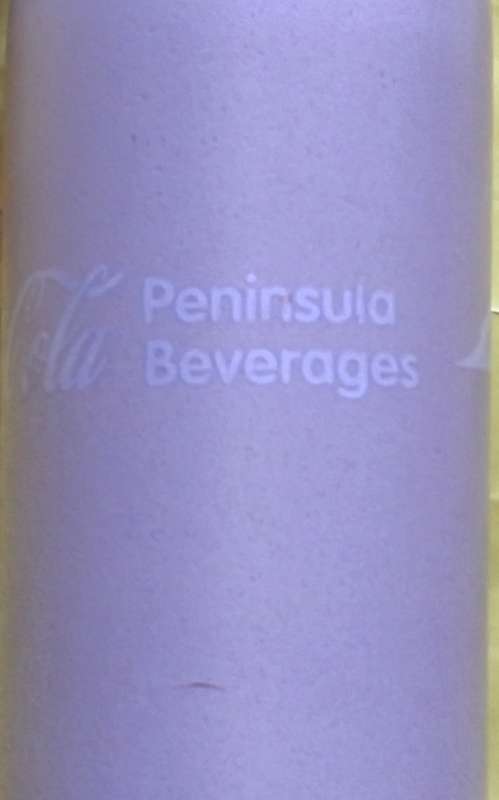 Coca-Cola Peninsula Beverages Water Bottle with screw on lid