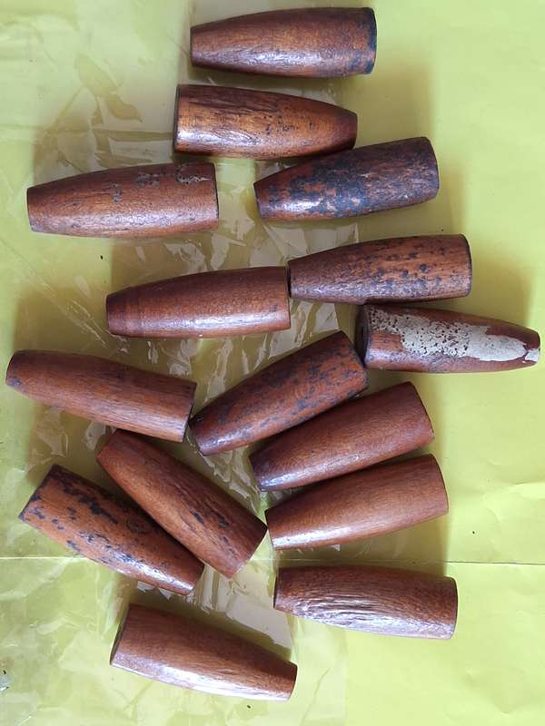 Wooden Beads (20 in Packet)