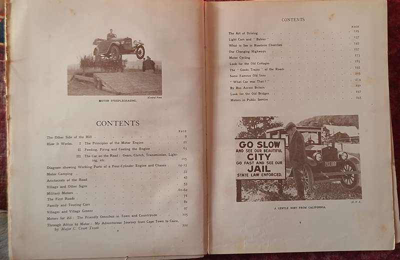 The Wonder Book of Motors: The Romanc of the Road Hardcover
