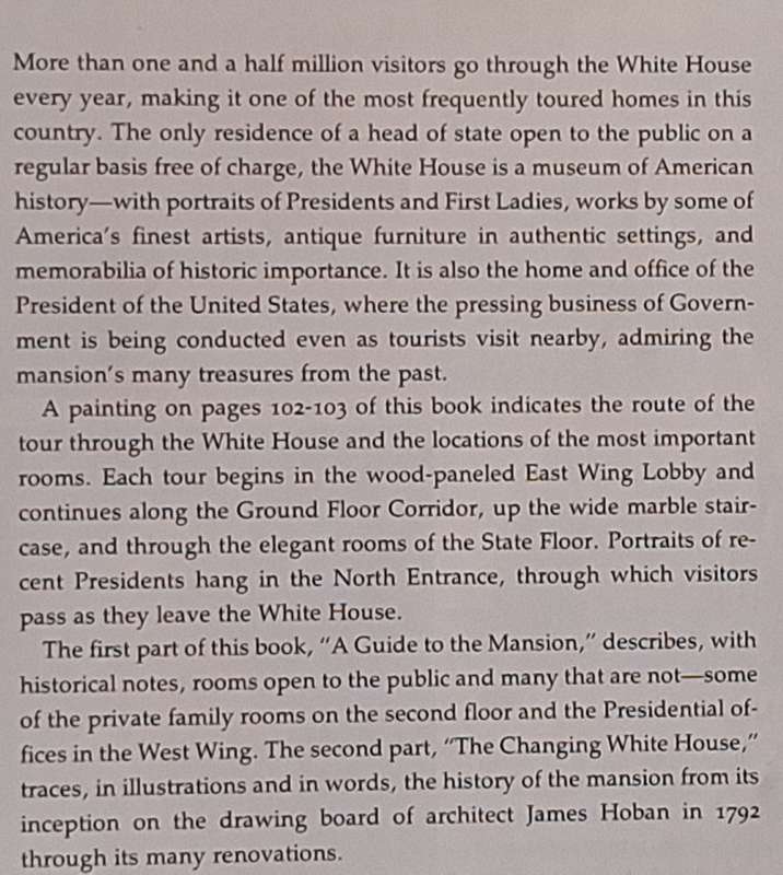 The White House: An Historic Guide Paperback 1982 Fifteenth Edition