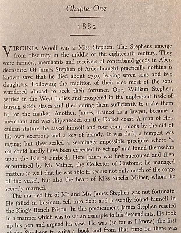 Virginia Woolf: A Biography by Quentin Bell Hardcover 1972