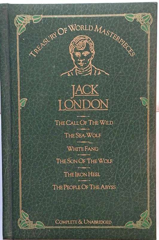 Treasury of World Masterpieces Jack London Hardcover 6 Stories in 1