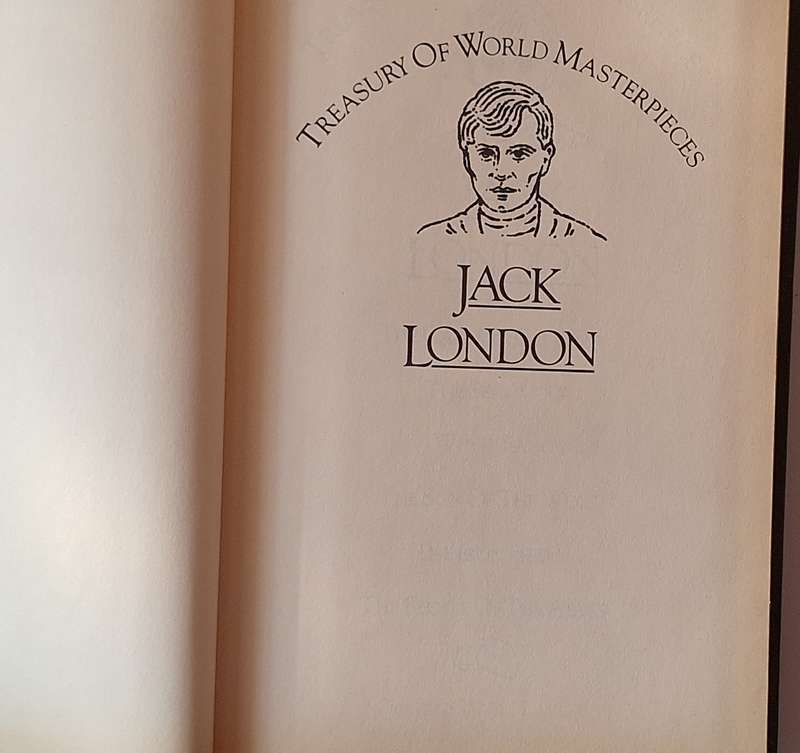 Treasury of World Masterpieces Jack London Hardcover 6 Stories in 1