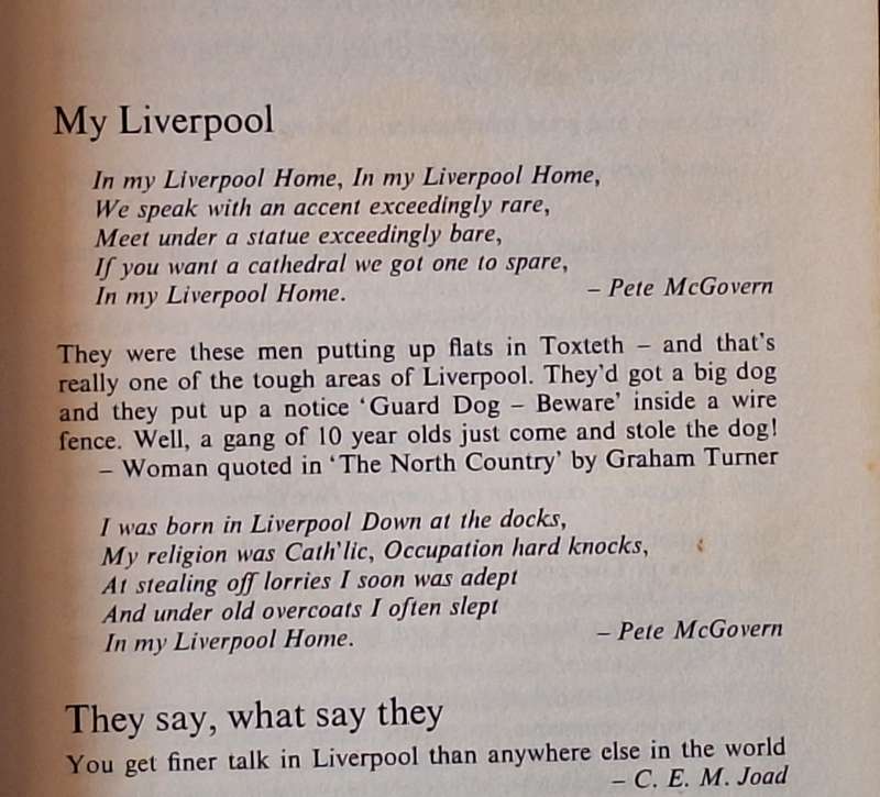 My Liverpool by Frank Shaw Hardcover 1971